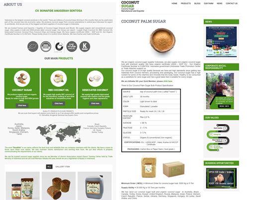 CV Bonafide Anugerah Sentosa website