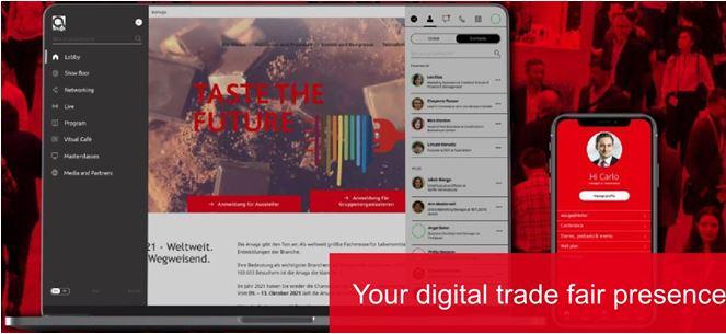 Anuga online trade fair platform