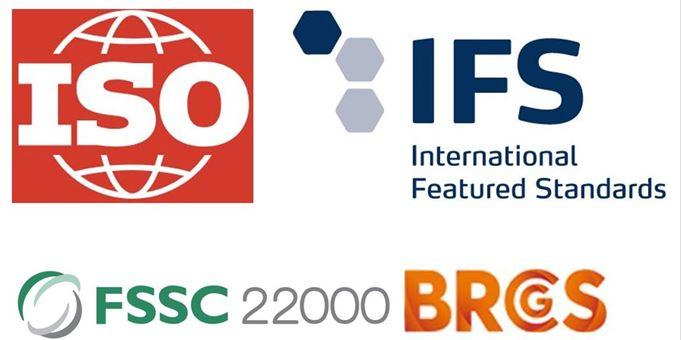 Examples of certifications and standards