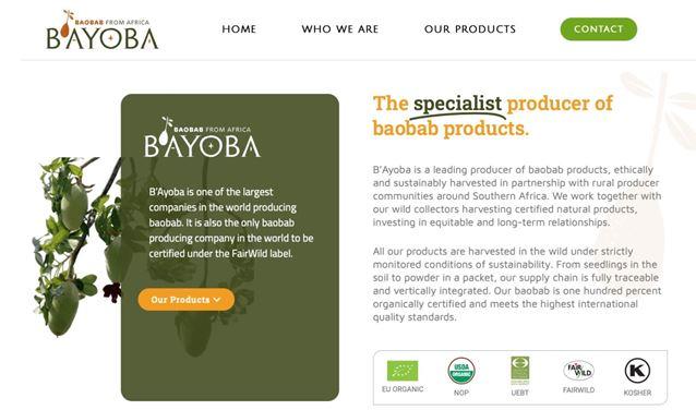 B’Ayoba website