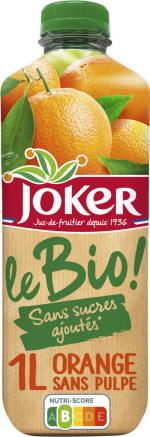 ‘Joker brand’ of organic orange juice in France
