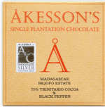 75% Trinitario cocoa & black pepper