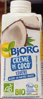 Figure 6: Bjorg coconut cream for cooking