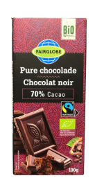 Lidl organic pure chocolate 100 grams