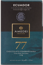 Figure - Amedi Toscana Ecuador Extra Dark Chocolate 77% Single origin