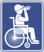 Accessibility Award Logo issued by Birding For All