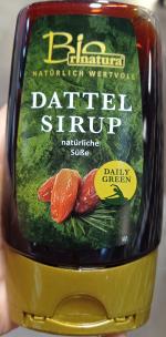 Example of a date syrup in Germany