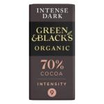  Green&Blacks organic dark chocolate