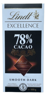 Lindt dark chocolate