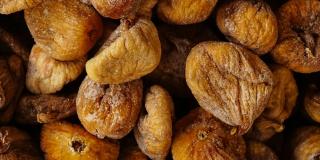 A bunch of dried figs